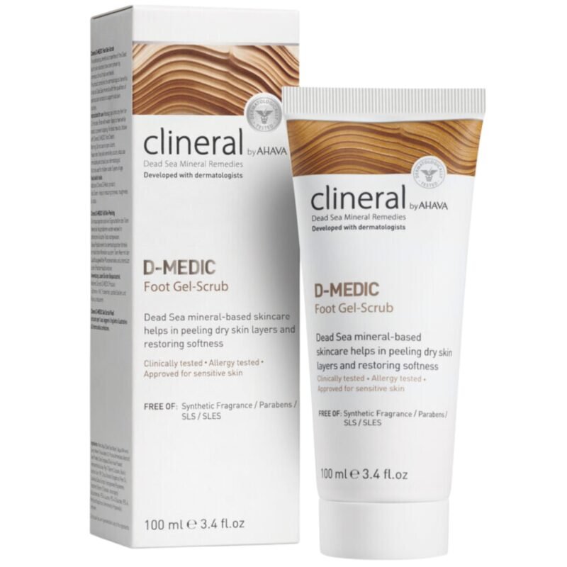 AHAVA CLINERAL D-MEDIC KOJŲ ŠVEIČIAMASIS GELIS, 100 ML - Image 2