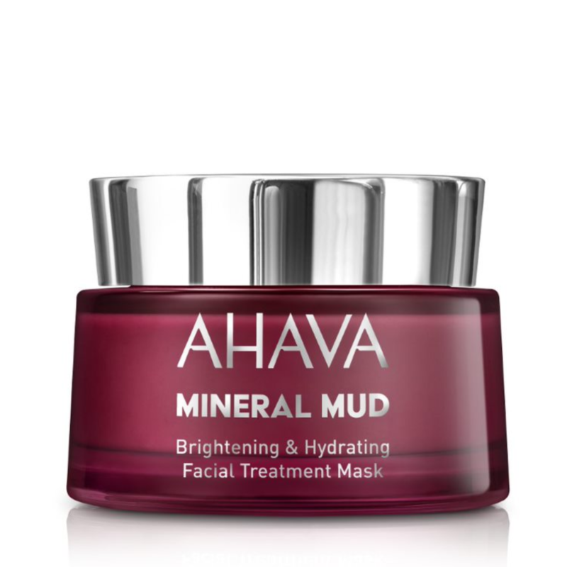 AHAVA MINERAL MUD ŠVIESINAMOJI IR DRĖKINAMOJI VEIDO KAUKĖ, 50 ml - Image 2