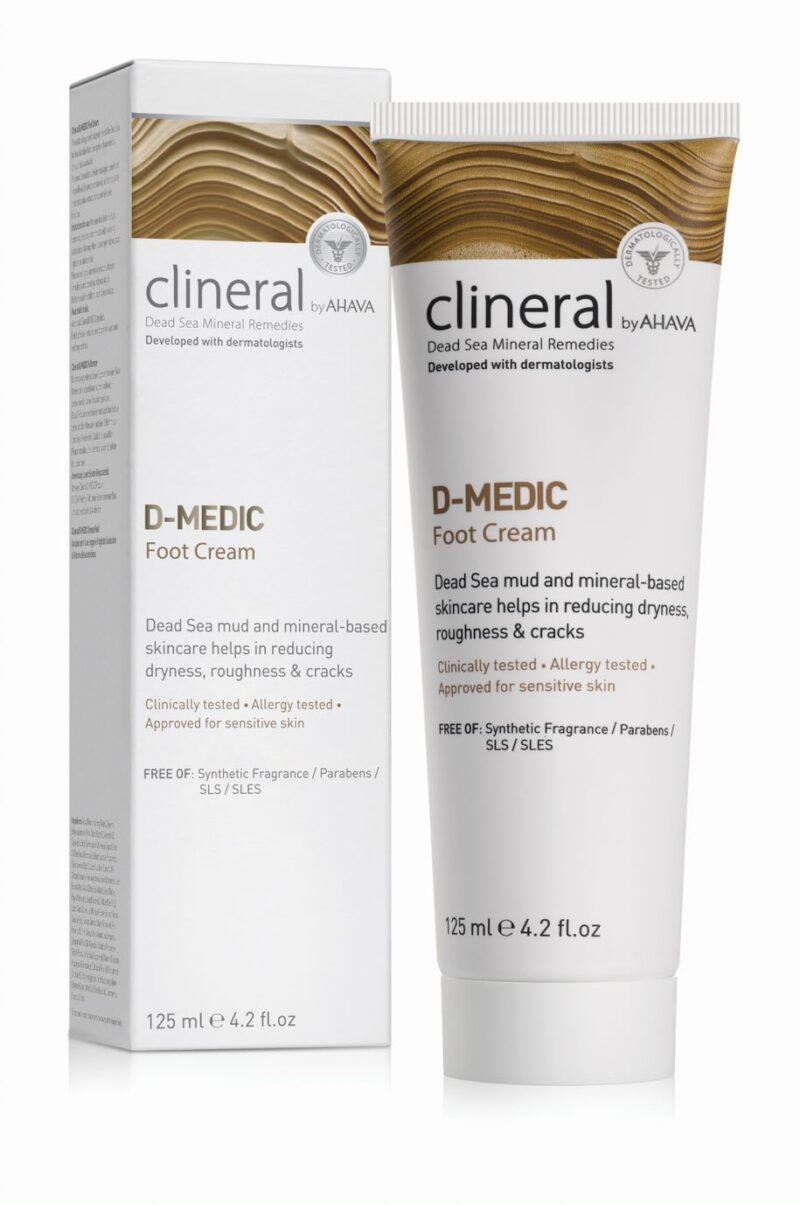 AHAVA CLINERAL D-MEDIC PĖDŲ KREMAS, 125 ML - Image 2