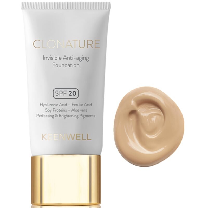 KEENWELL CLONATURE JAUNINANTIS MAKIAŽO PAGRINDAS, 30 ml (Nr.4)