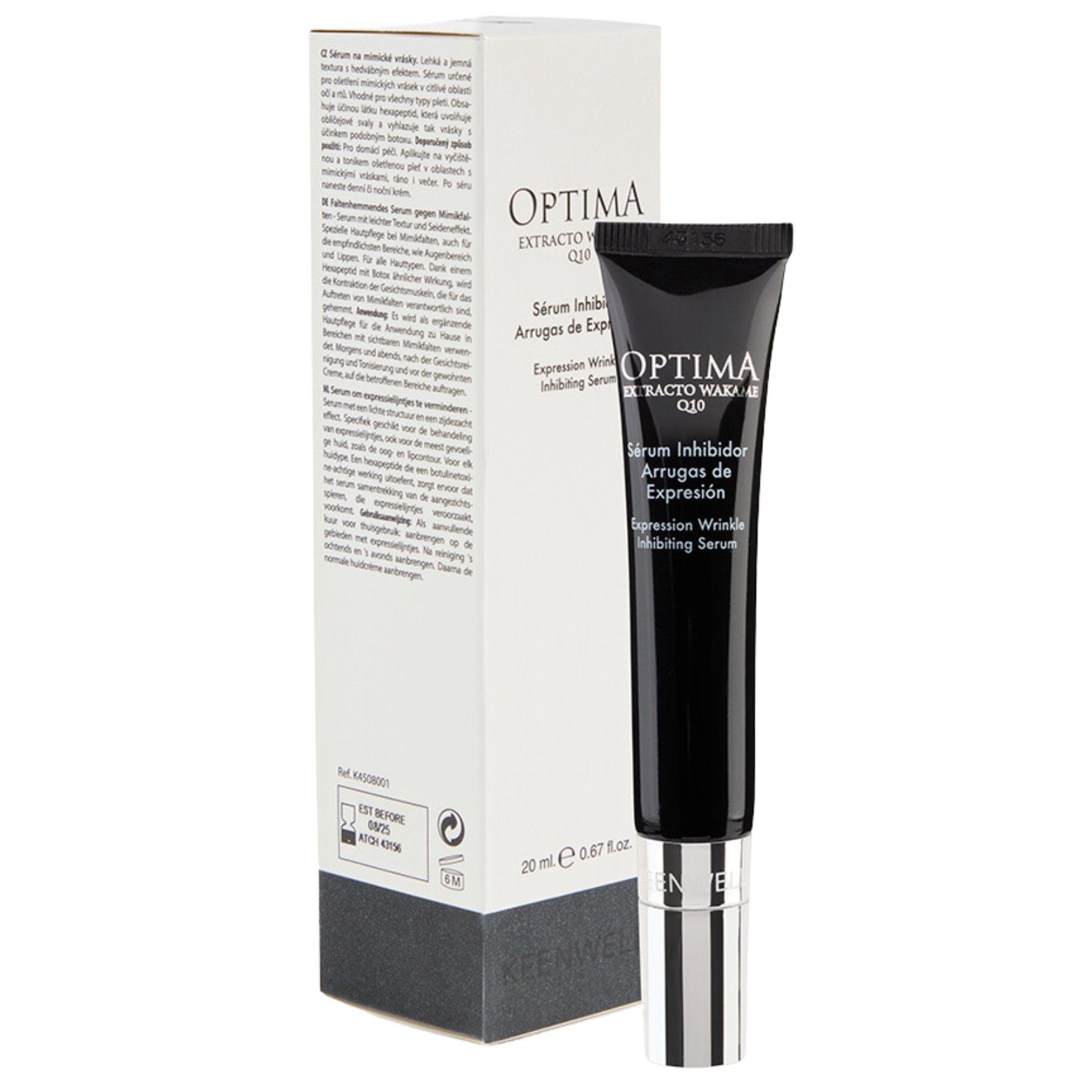 KEENWELL OPTIMA RAUKŠLES UŽPILDANTIS SERUMAS, 20 ml