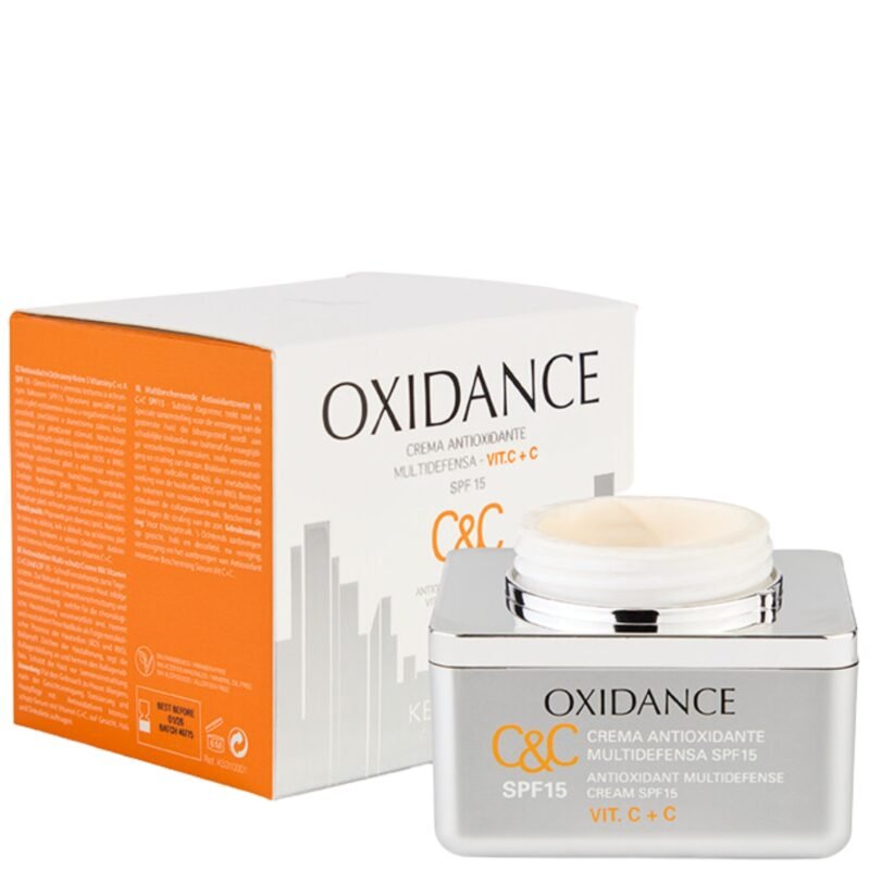 KEENWELL OXIDANCE ANTIOKSIDACINIS KREMAS DIENAI SU VITAMINU C, SPF 15, 50 ml