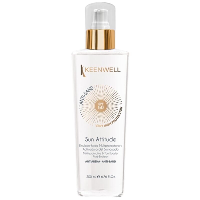 KEENWELL SUN ATTITUDE FLUIDAS NUO SAULĖS SPF50, 200 ml