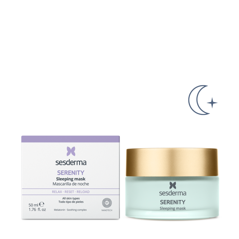 SESDERMA SERENITY INTENSYVIAI VEIKIANTI MIEGO KAUKĖ, 50 ML
