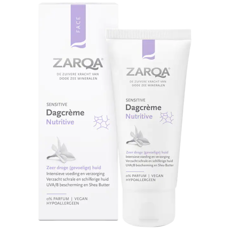 ZARQA MAITINAMASIS DIENINIS VEIDO KREMAS, 50 ml