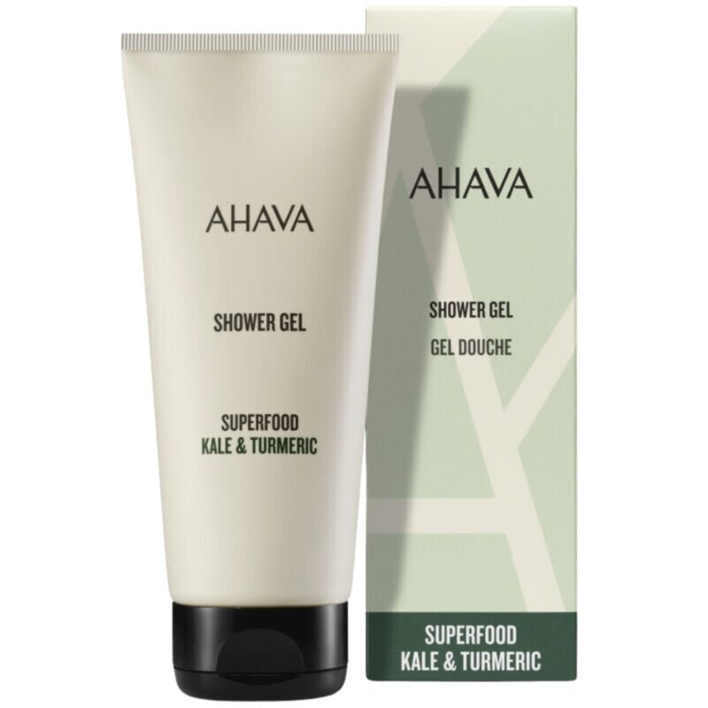 AHAVA KALE & TURMERIC DUŠO GELIS, 200 ML - Image 2
