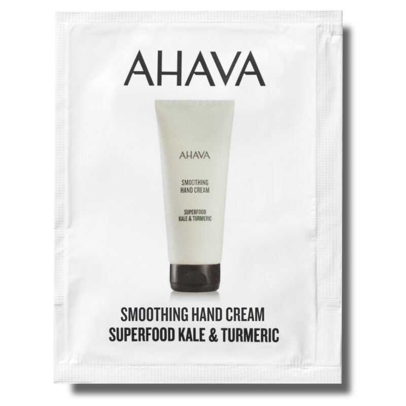 AHAVA KALE & TURMERIC RANKŲ KREMAS, 3 ML