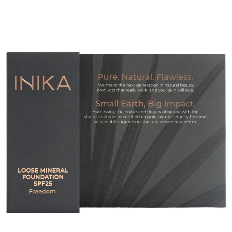 INIKA BIRI MINERALINĖ PUDRA SPF 25 - Freedom, 0.7g